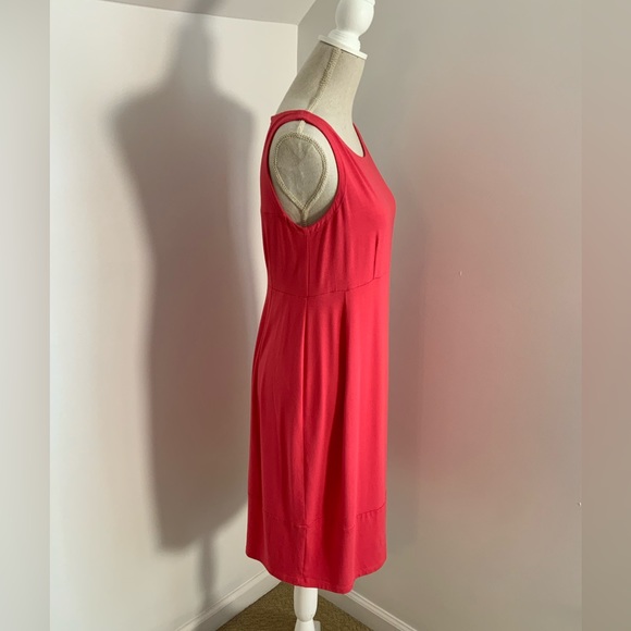Eileen Fisher Dress Viscose Jersey Cutout‎ - Picture 3 of 7